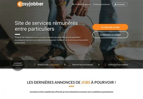 emploi chez particulier|Petits boulots, jobbing et services entre particuliers